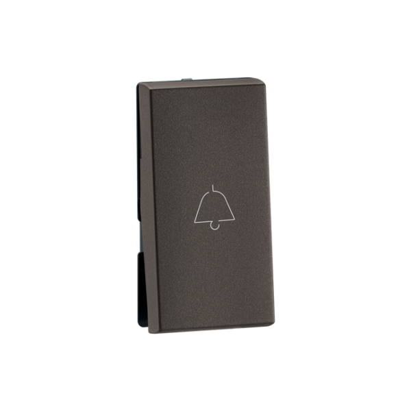 Legrand Nextgen Myrius 6A Bell Push 1Module - Charcoal Grey (679420)