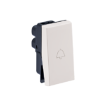 Legrand Nextgen Myrius 6A Bell Push 1Module - White (679220)