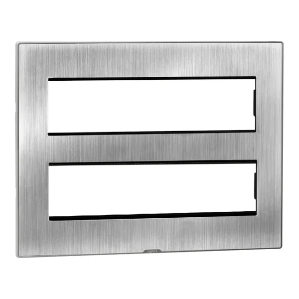 Legrand Nextgen Myrius Plate 16Module - Sonic Silver (679596)