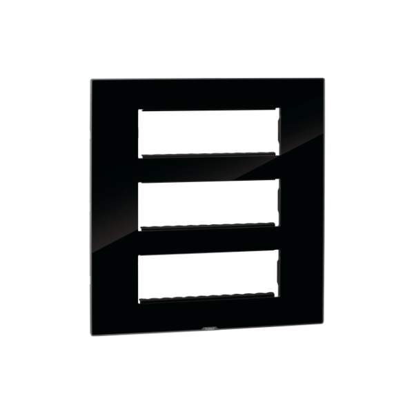 Legrand Nextgen Myrius Plate 18Module - Ice Black (679558)