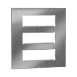 Legrand Nextgen Myrius Plate 18Module - Sonic Silver (679598)