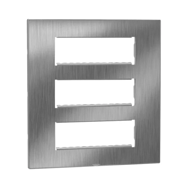 Legrand Nextgen Myrius Plate 18Module - Sonic Silver (679598)