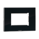 Legrand Nextgen Myrius Plate 3Module - Ice Black (679543)