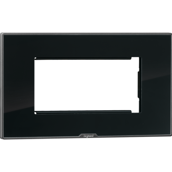 Legrand Nextgen Myrius Plate 4Module - Ice Black (679544)