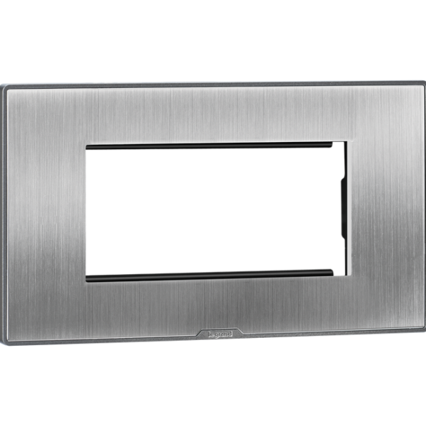 Legrand Nextgen Myrius Plate 4Module - Sonic Silver (679584)