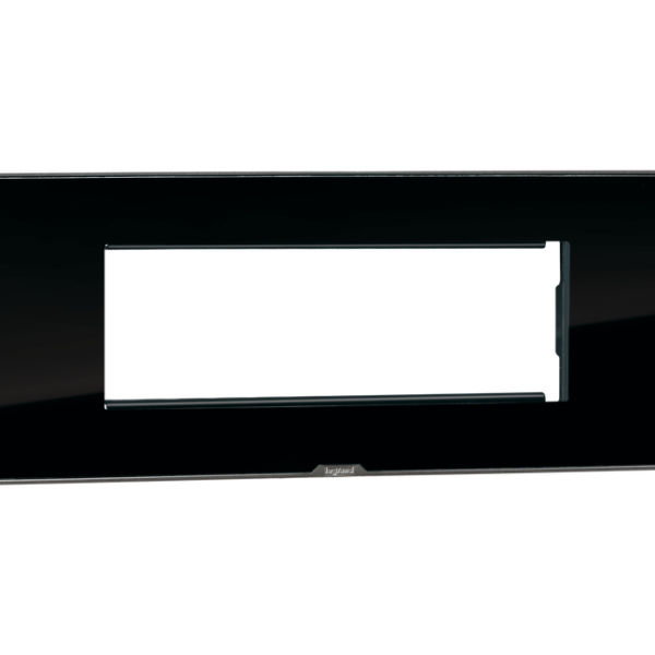 Legrand Nextgen Myrius Plate 6Module - Ice Black (679546)