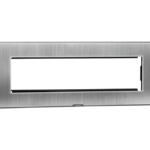 Legrand Nextgen Myrius Plate 8Module- Horizontal - Sonic Silver (679588)