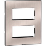 Legrand Nextgen Myrius Plate 8Module-Square - Pearl Champagne (679569)