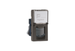Legrand Nextgen Myrius RJ 45 Cat 6 UTP 1Module - Charcoal Grey (679465)