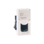 Legrand Nextgen Myrius RJ 45 Cat 6 UTP 1Module - White (679265)