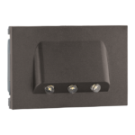 Legrand Nextgen Myrius Skirting Light 3Module - Charcoal Grey (679448)