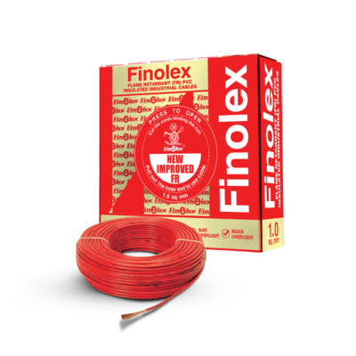 Finolex FR Gold pack and red wire coil
