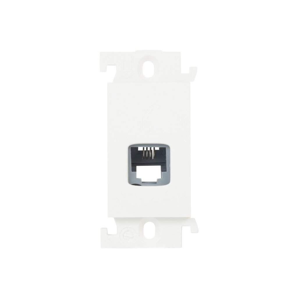 Legrand Mylinc RJ 11 Telephone Socket 1Module 675541