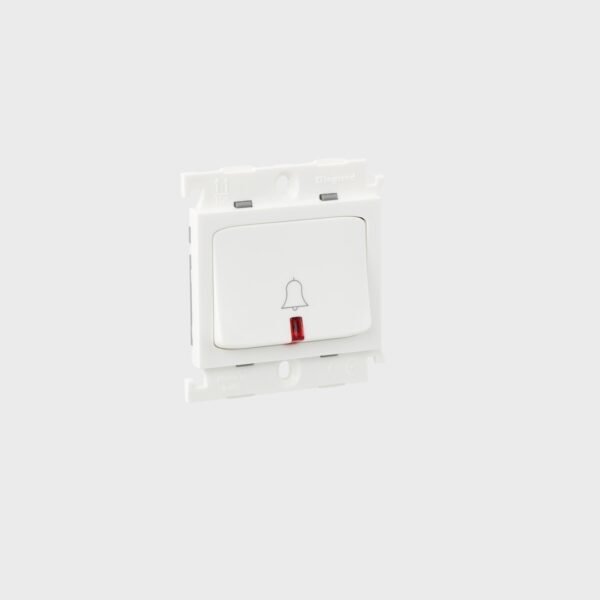 Legrand Mylinc 6A Bell Push with Indicator 2Module 675506