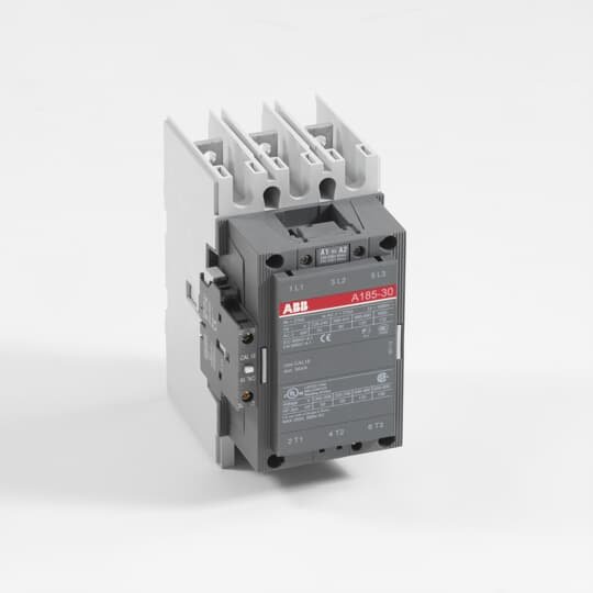 ABB A series 3 pole contactor A145 to A185 - image for illustration purpose only