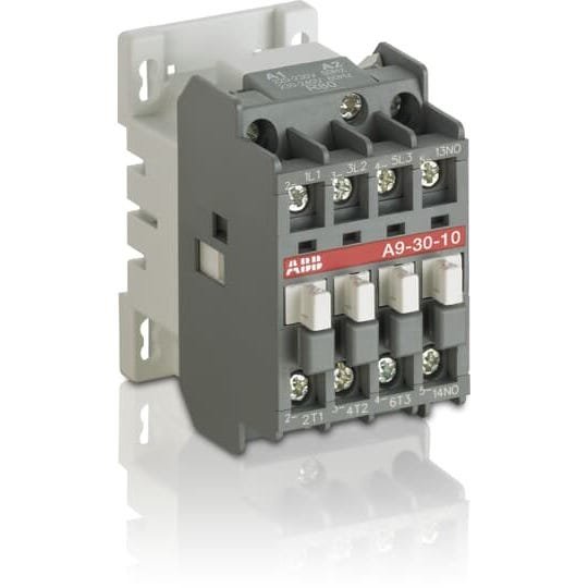 ABB A series 3 pole contactor A09 to A16 - image for illustration purpose only