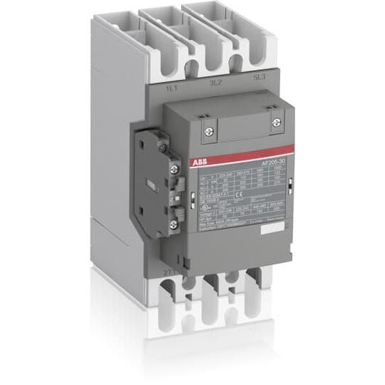 ABB AF series 3 pole contactor AF205 to AF305 - image for illustration purpose only
