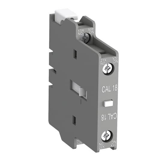 ABB CAL18 side auxiliary contact block - image for illustration purpose only