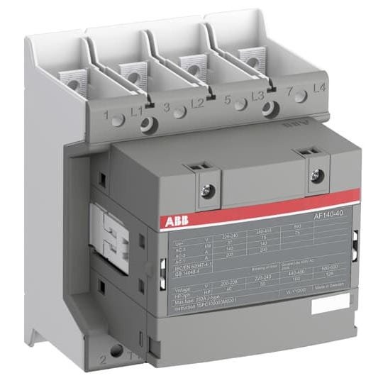 ABB AF series 4 pole contactor AF116 to AF305 - image for illustration purpose only