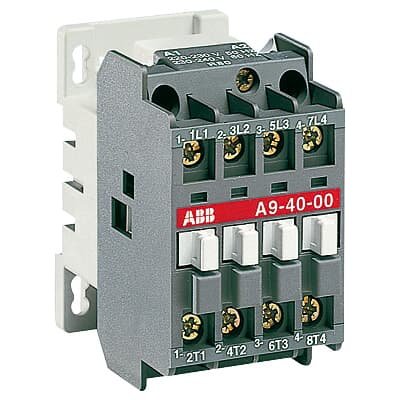 ABB A series 4 pole contactor A09 to A26 - image for illustration purpose only