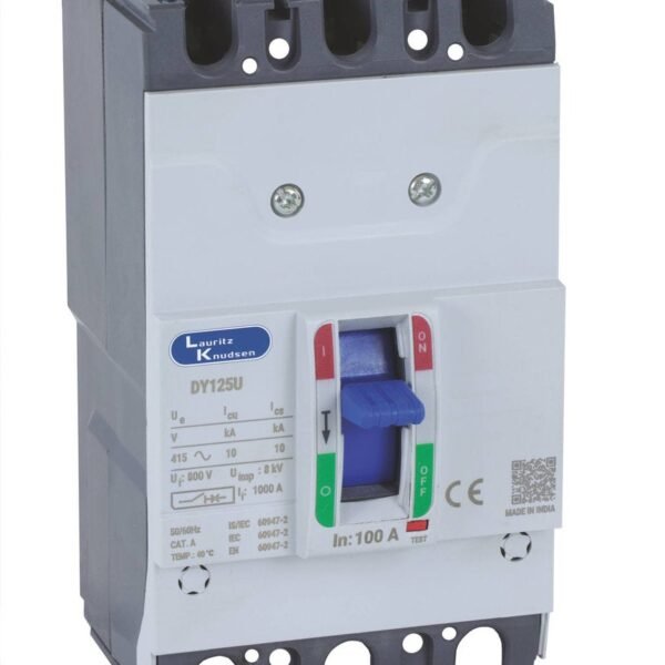 L&T DY125U MCCB 80A 3 Pole EM90983OOJO - image for illustration purpose only