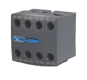 L&T MO front add-on auxiliary contact block - image for illustration purpose only