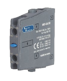 L&T MO / MO C side add-on auxiliary contact block - image for illustration purpose only