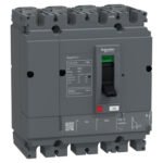 Schneider EasyPact CVS100B MCCB 50A 4 Pole 25kA Thermal Magnetic | LV510314FT (image for illustration purpose only)