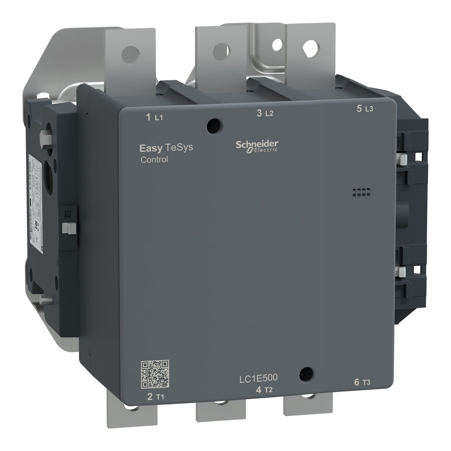 schneider-lc1e500m7-contactor Schneider Easy TeSys Contactor 500A 3 Pole 220V AC | LC1E500M7 - Image 1