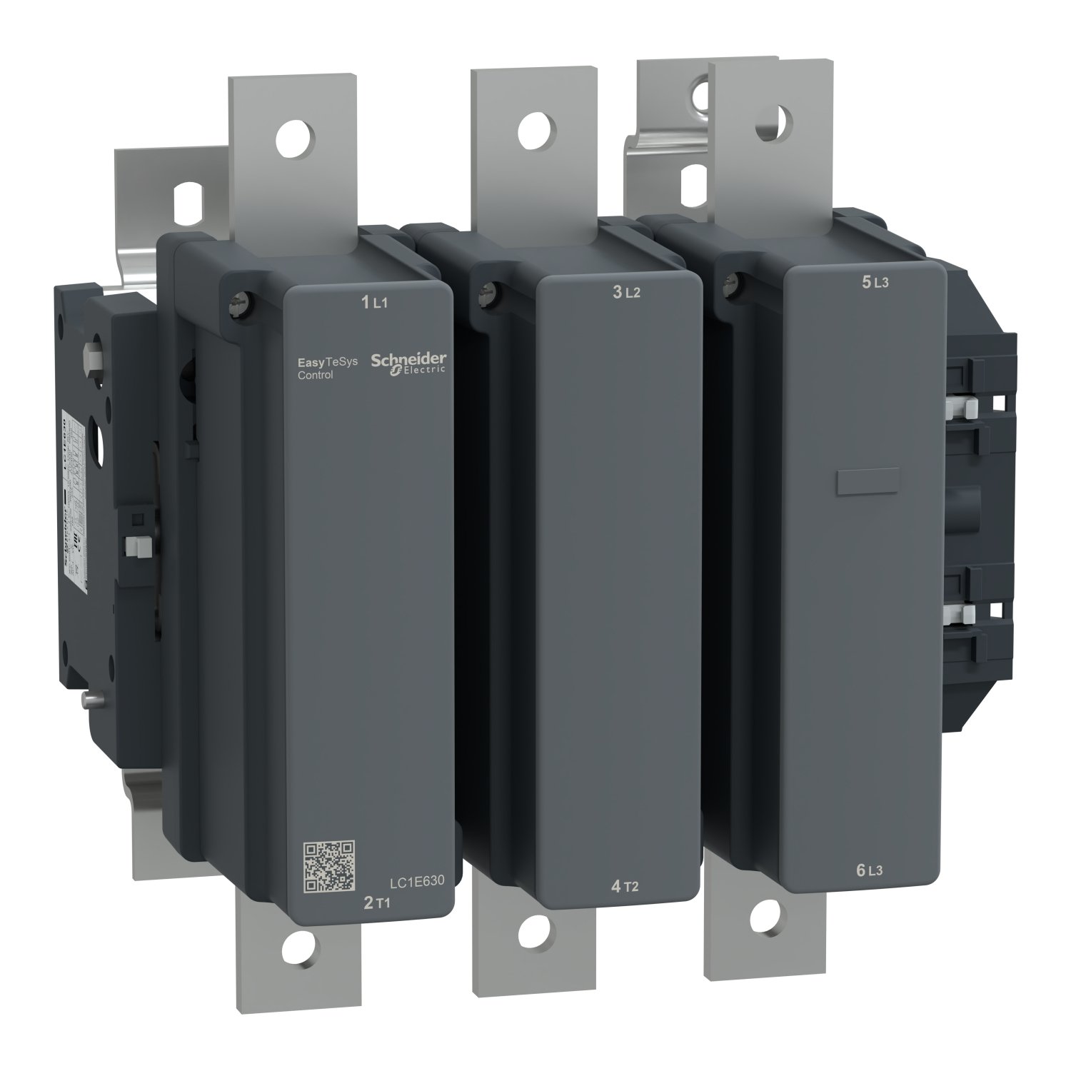 schneider-lc1e630m7-contactor Schneider Easy TeSys Contactor 630A 3 Pole 220V AC | LC1E630M7 - Image 1